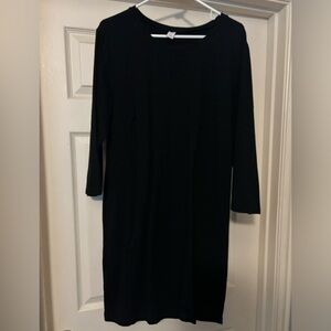 Black, long sleeve dress from Old Navy